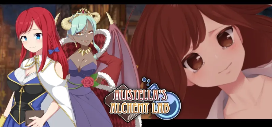 Alistella’s Alchemy Lab cover Steam – RPGM adult game by Moguhachi free download