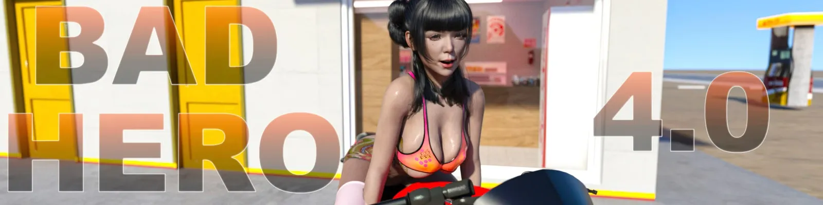 Bad Hero gameplay screenshot 1 (Ren'Py adult game) by Xlab – free download