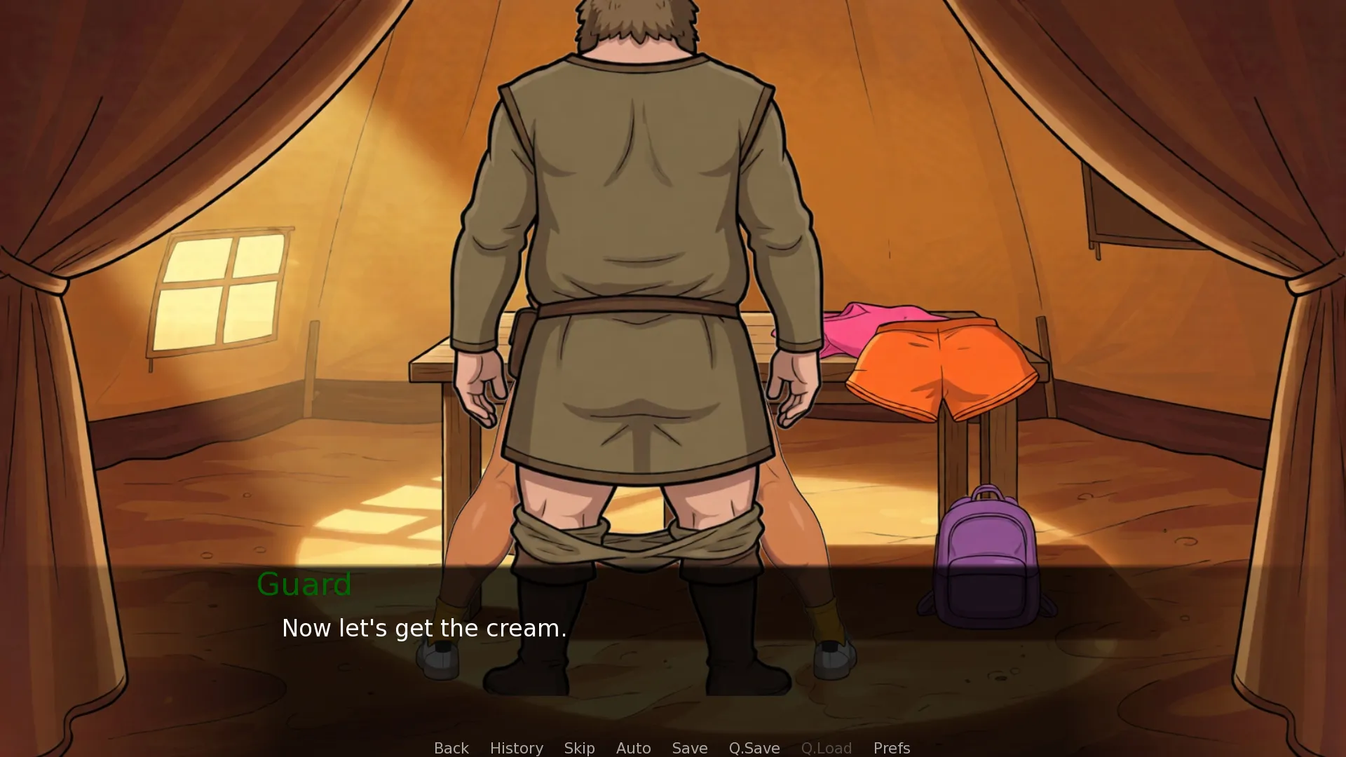 Hora in Horny Adventure gameplay screenshot 2 (Ren'Py adult game) by WarmCave – free download