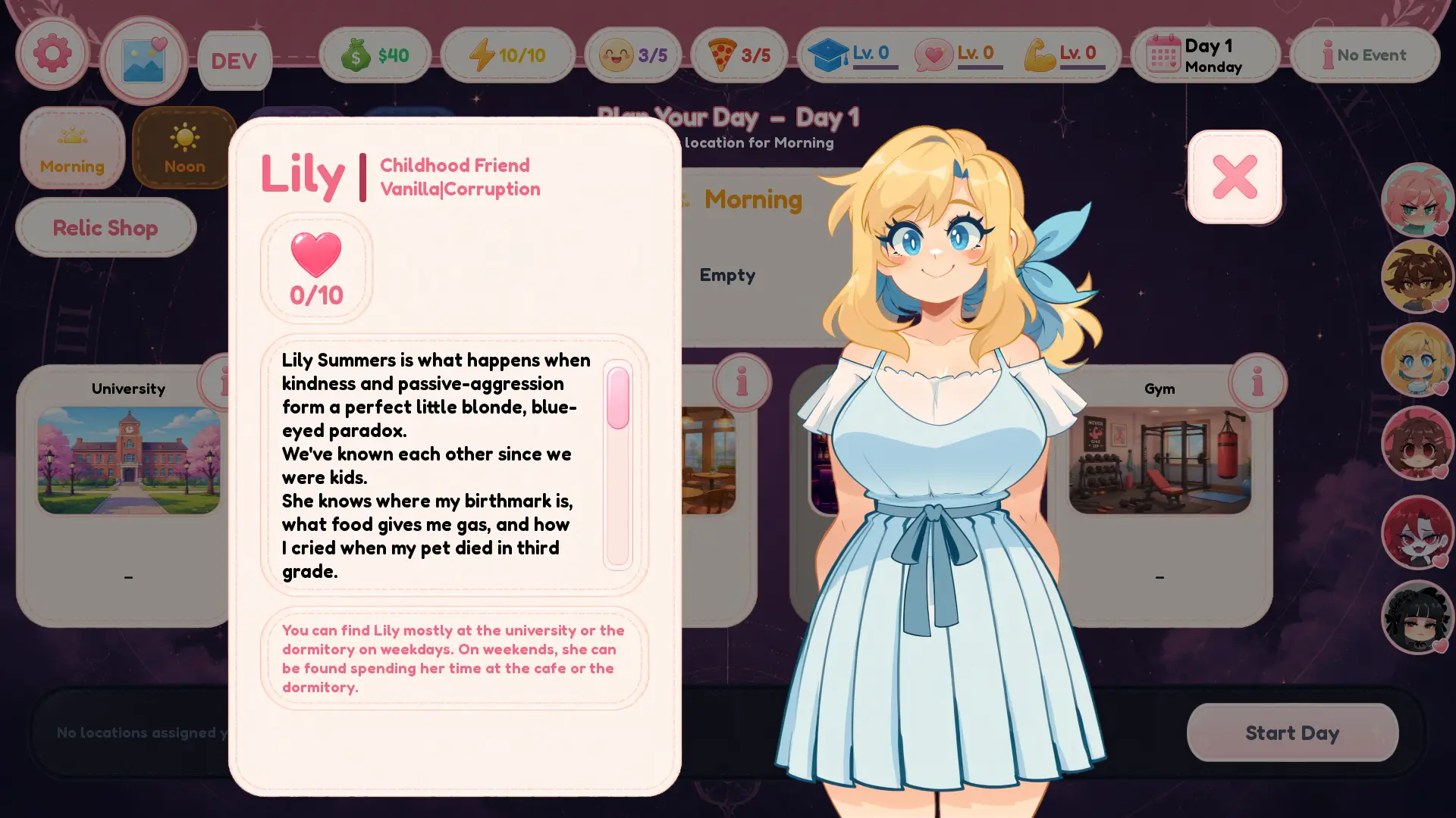 TimeLust gameplay screenshot 13 (Ren'Py adult game) by UnknownWhiteRaven – free download