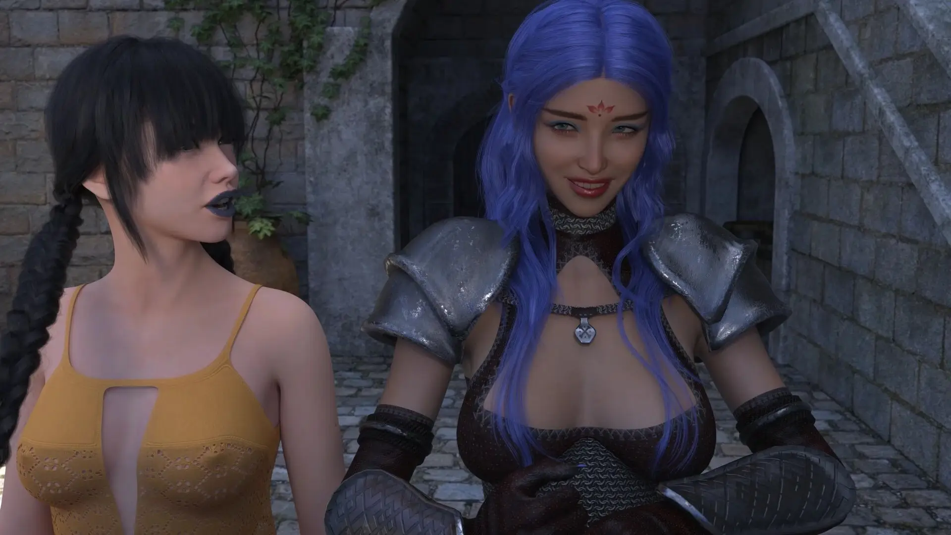 The Lusanti Chronicles gameplay screenshot 2 (Ren'Py adult game) by Grumpy Old Aussie – free download