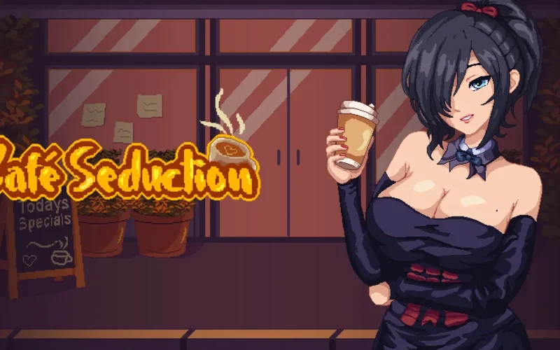 Cafe Seduction cover 0.1.1 Hotfix – Godot adult game by Baldeaglepixel free download