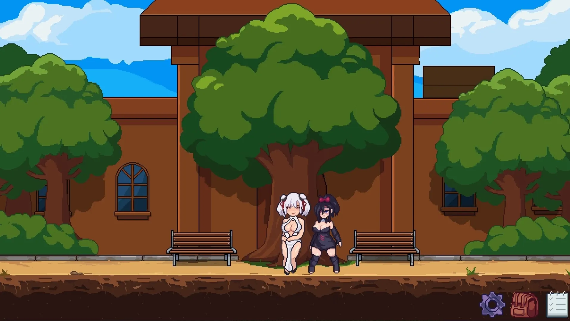 Cafe Seduction gameplay screenshot 4 (Godot adult game) by Baldeaglepixel – free download