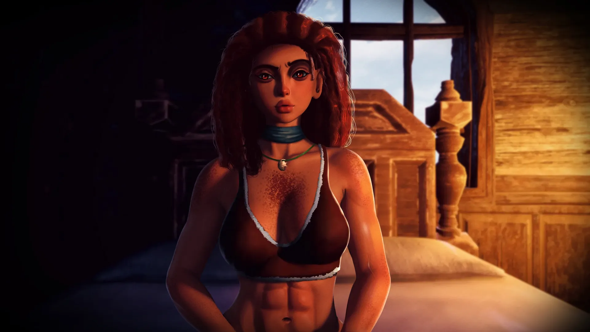 Champion of I: Luxuria gameplay screenshot 11 (Ren'Py adult game) by Idyllune – free download