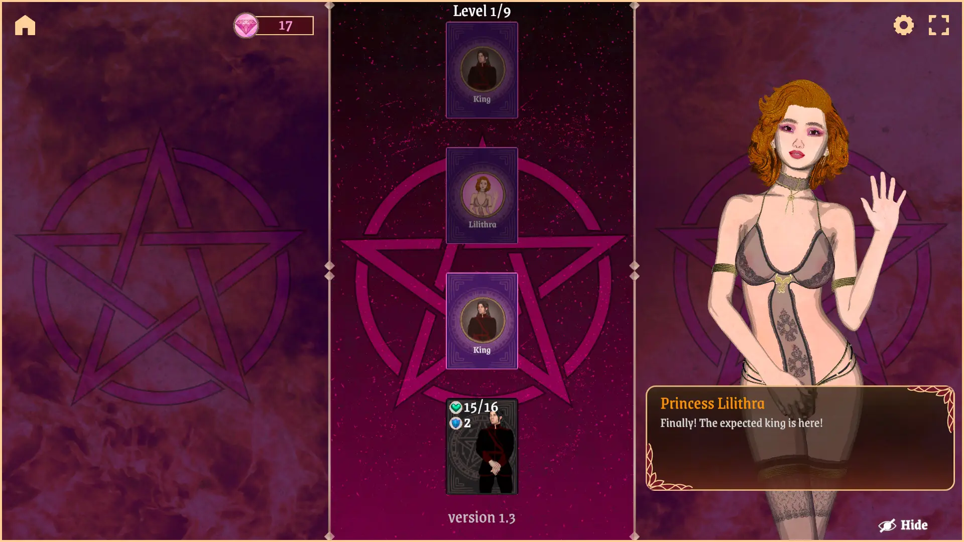 Crown of the Devil gameplay screenshot 14 (Unity adult game) by Lust And Roll – free download