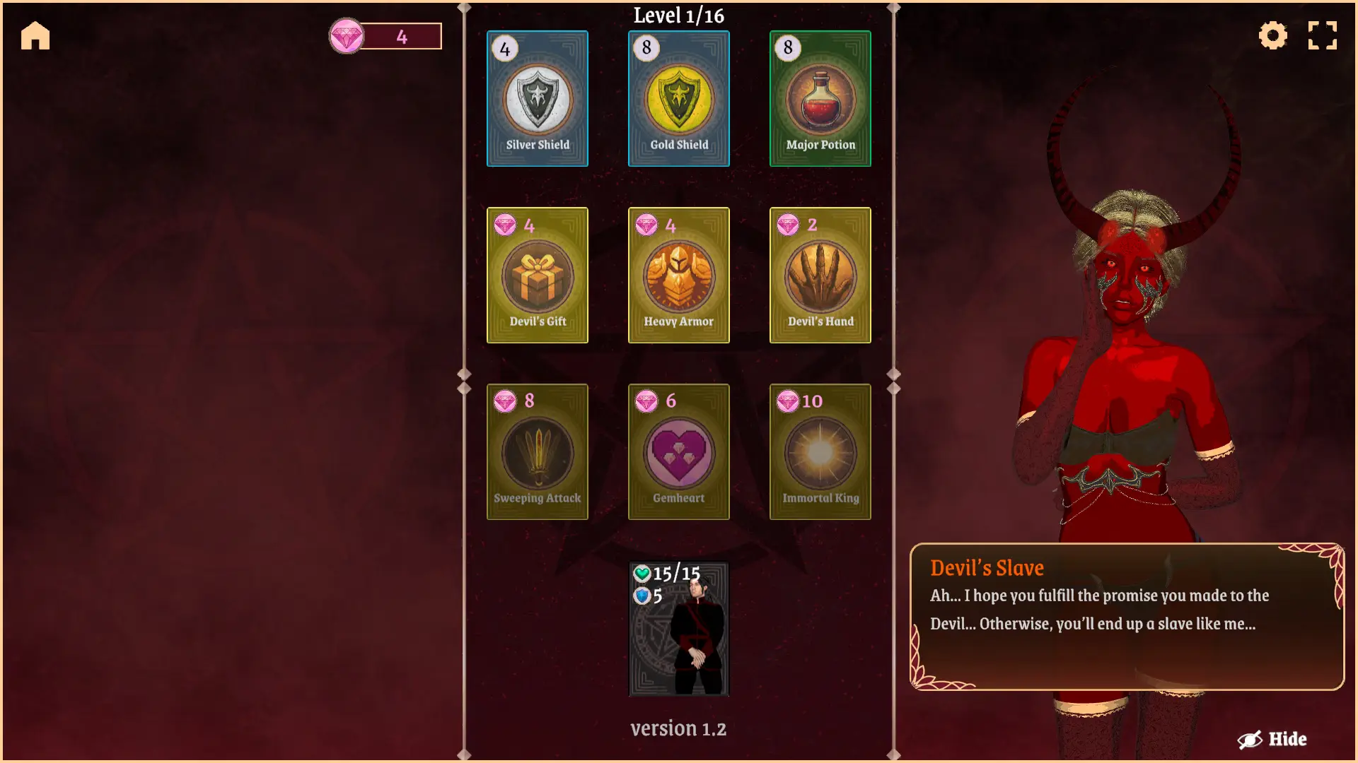 Crown of the Devil gameplay screenshot 19 (Unity adult game) by Lust And Roll – free download