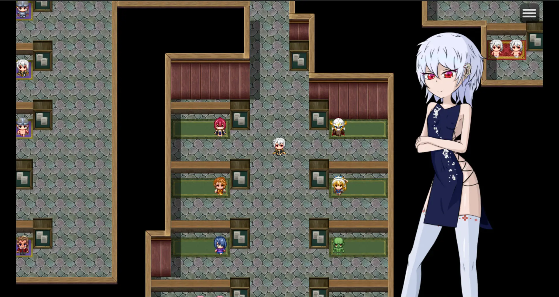 Beggar’s Keep gameplay screenshot 2 (RPGM adult game) by HoraHora – free download