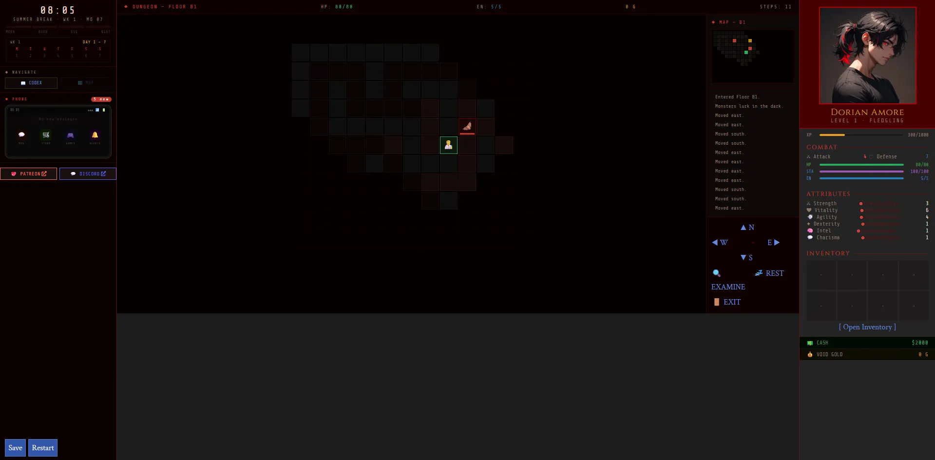 M.H.L.I. gameplay screenshot 3 (HTML adult game) by J.A.M. – free download