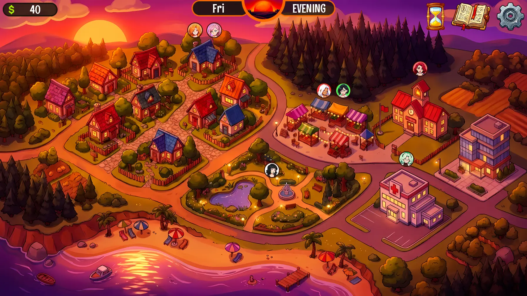 Fiery Passions gameplay screenshot 8 (Ren'Py adult game) by HotGameDev – free download