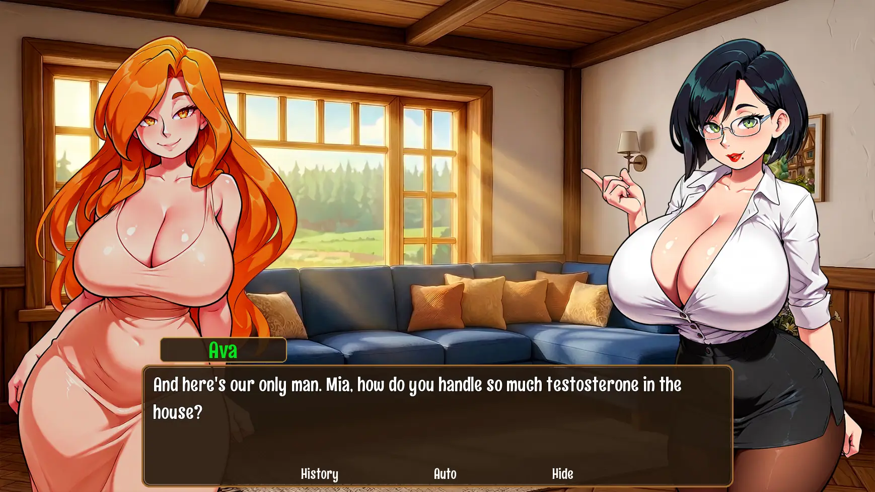 Fiery Passions gameplay screenshot 6 (Ren'Py adult game) by HotGameDev – free download