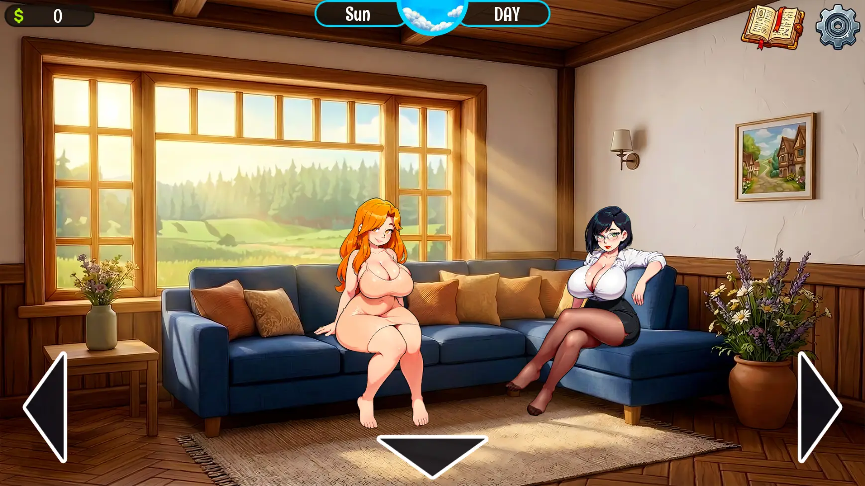 Fiery Passions gameplay screenshot 12 (Ren'Py adult game) by HotGameDev – free download