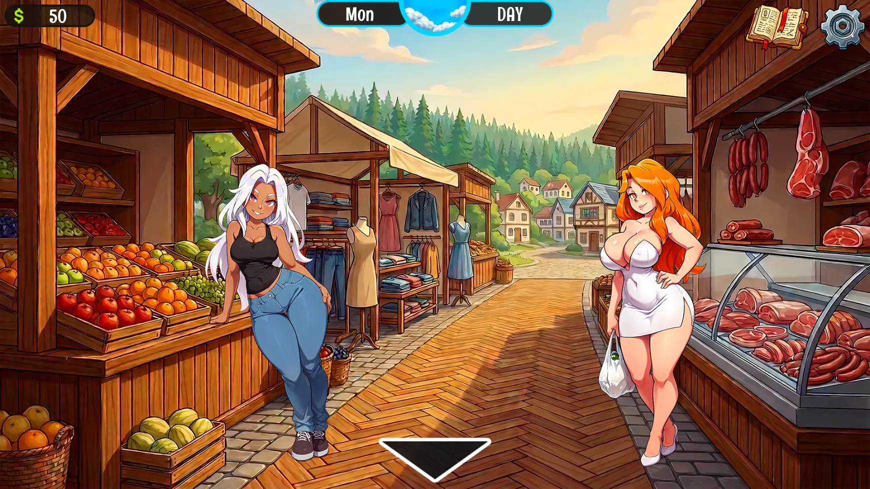 Fiery Passions gameplay screenshot 11 (Ren'Py adult game) by HotGameDev – free download