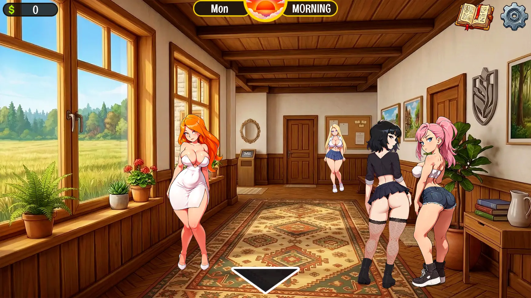 Fiery Passions gameplay screenshot 15 (Ren'Py adult game) by HotGameDev – free download