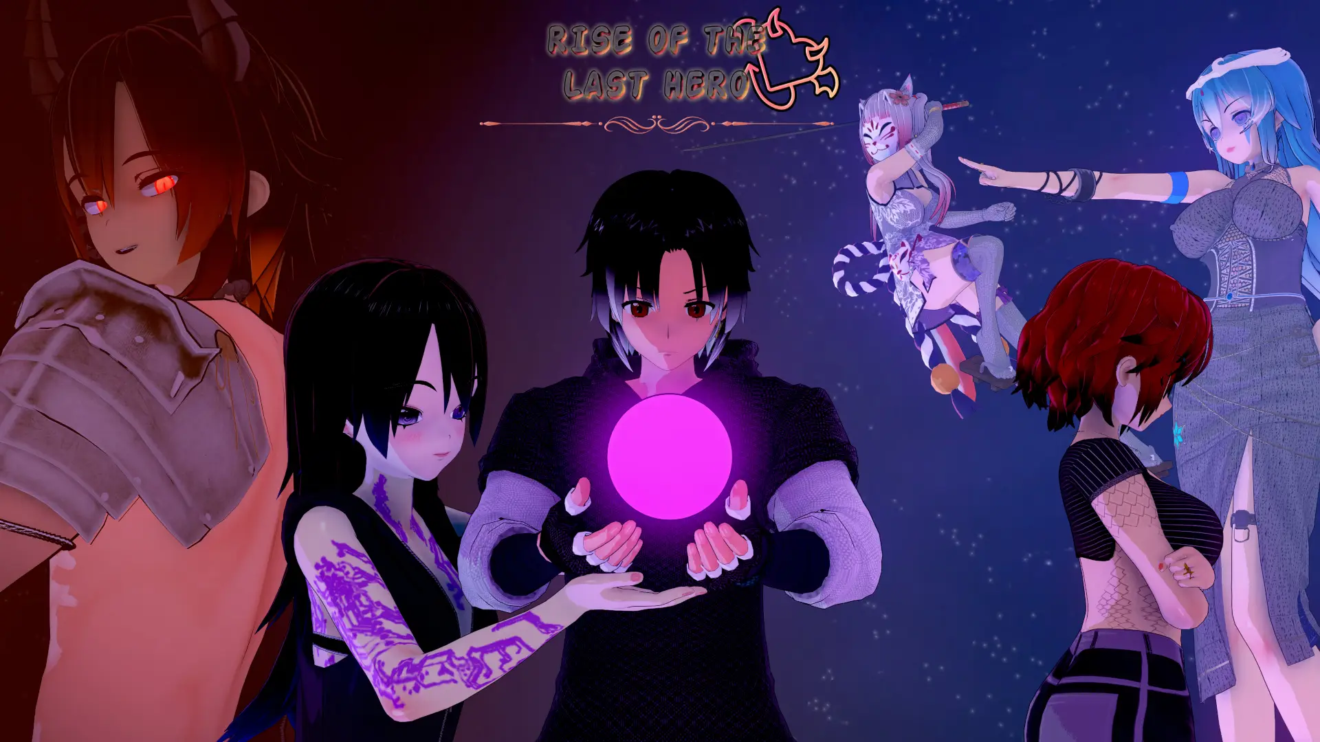 Rise of the Last Hero cover 0.1 Demo – Ren'Py adult game by VanadisTLH free download