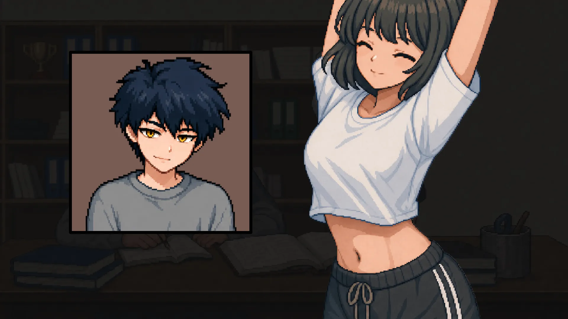 Love of Studying gameplay screenshot 4 (Ren'Py adult game) by InkSwell – free download