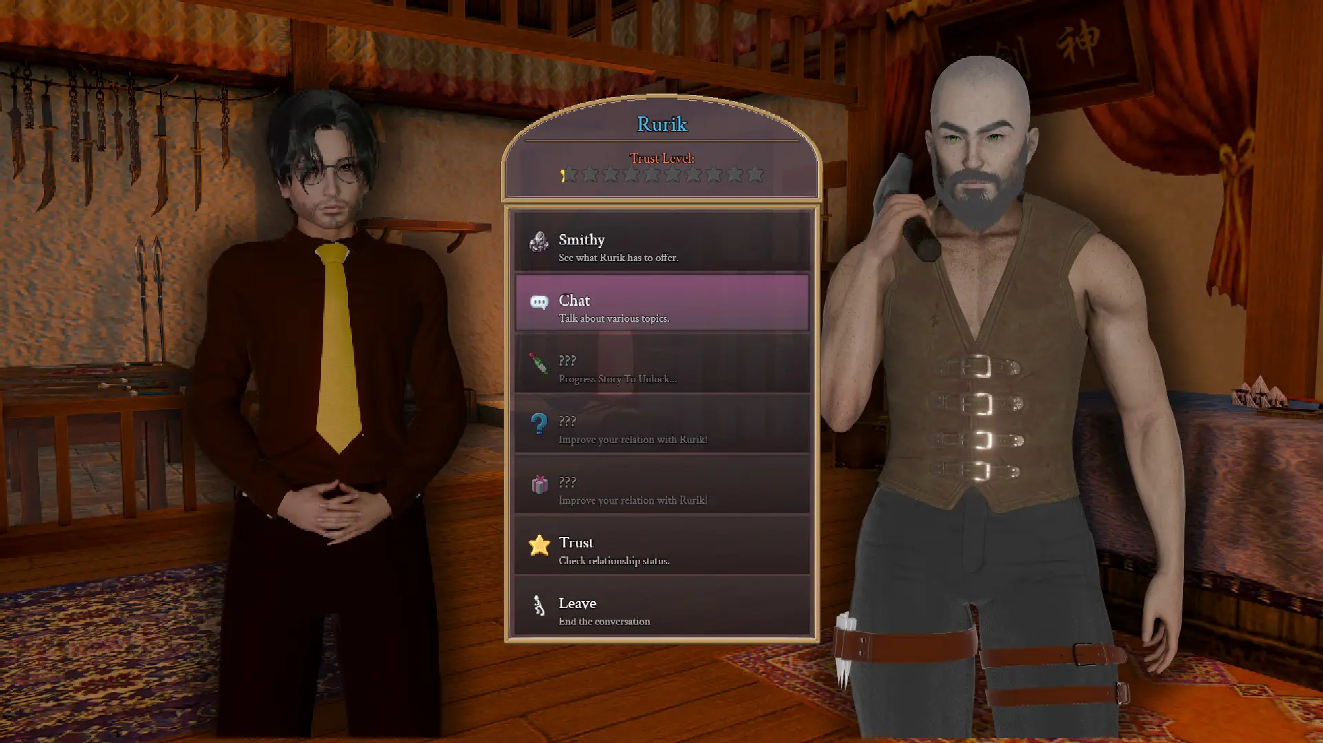 Blade of Lust gameplay screenshot 7 (RPGM adult game) by One Heroic Man Studio – free download