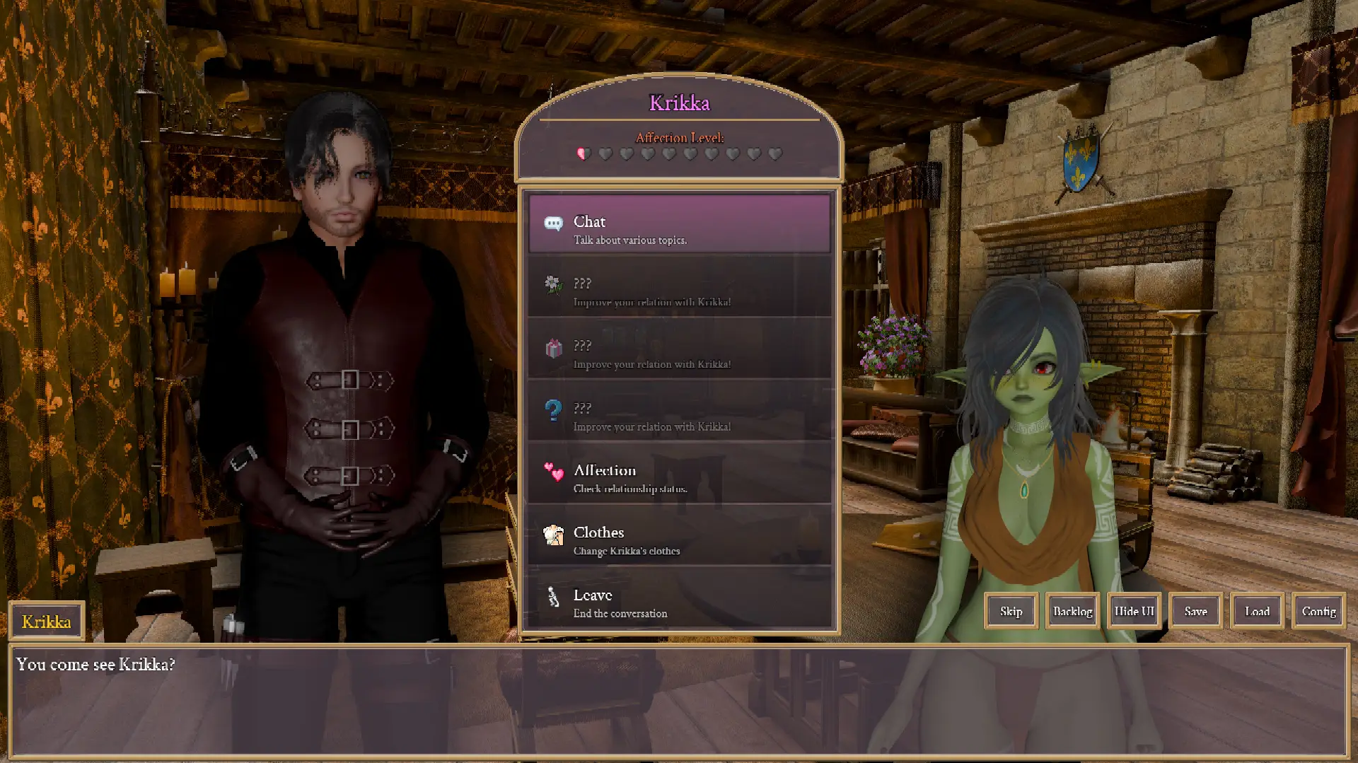 Blade of Lust gameplay screenshot 14 (RPGM adult game) by One Heroic Man Studio – free download