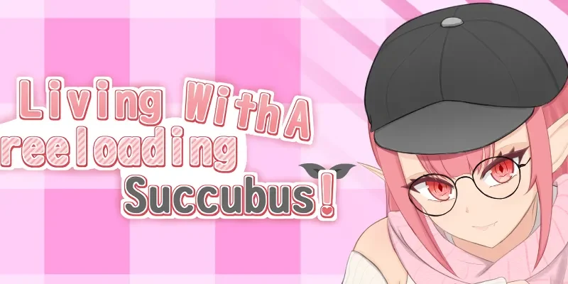 Living with a Freeloading Succubus! cover 0.9.6 – Unity adult game by Szretfel free download