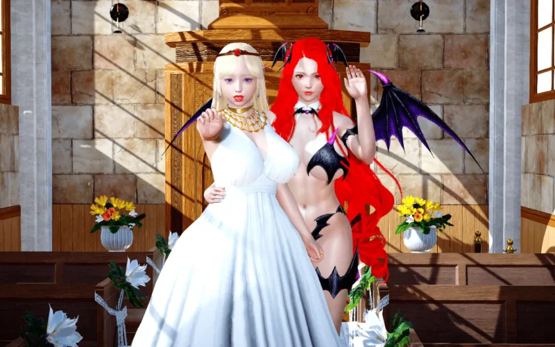 Separated by the Demon Queen cover Demo – RPGM adult game by Capky Games free download