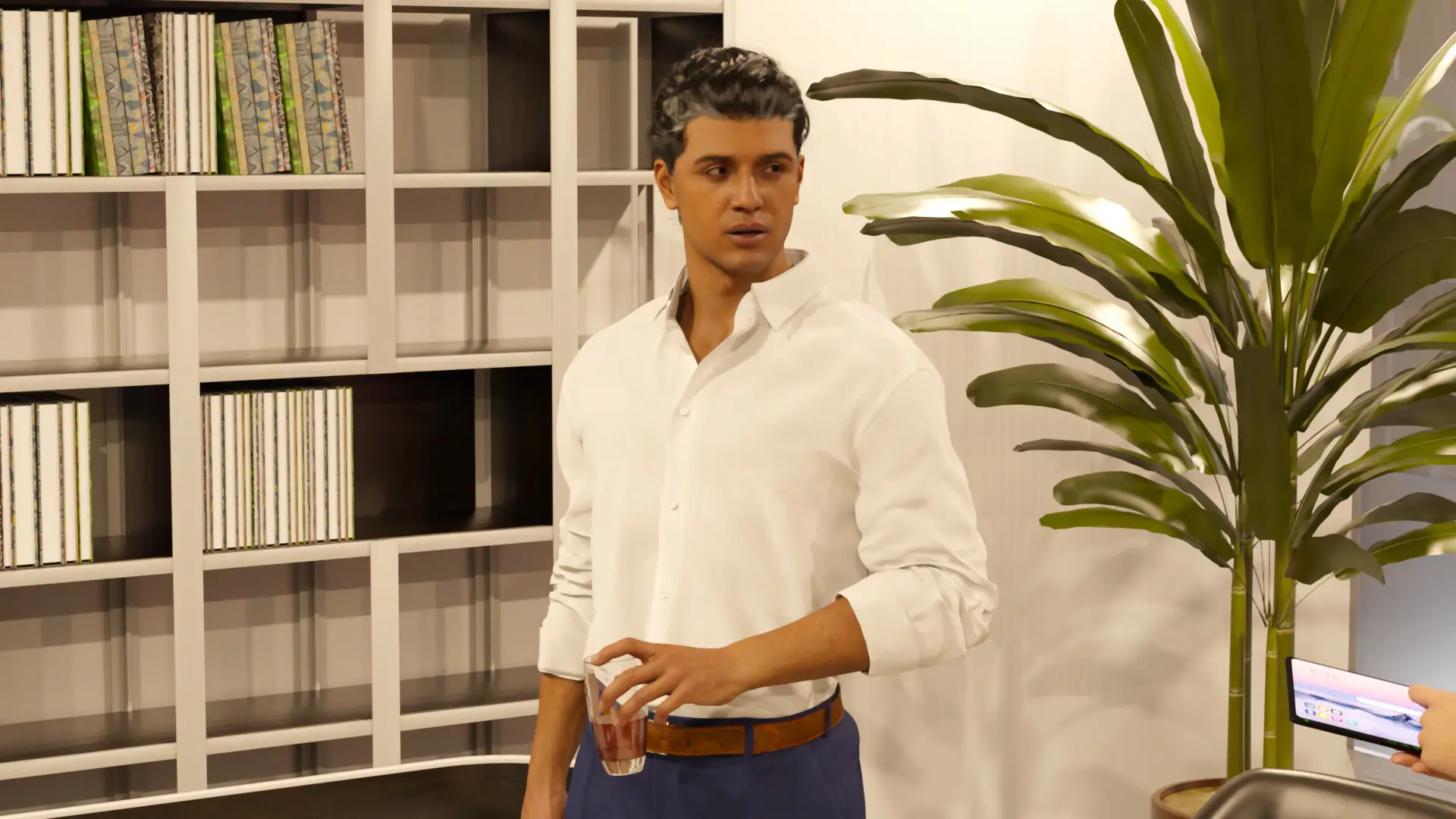 A Simple Life gameplay screenshot 1 (Ren'Py adult game) by DD Games – free download