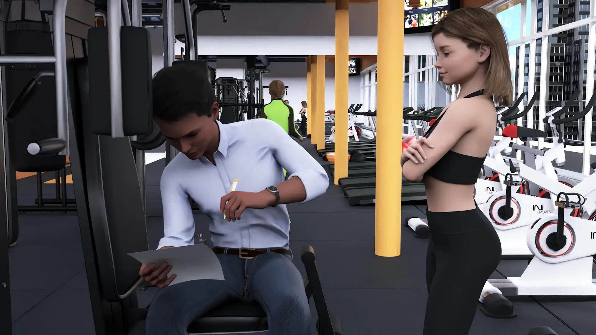 My New Life gameplay screenshot 3 (Ren'Py adult game) by CeLaVie Group – free download