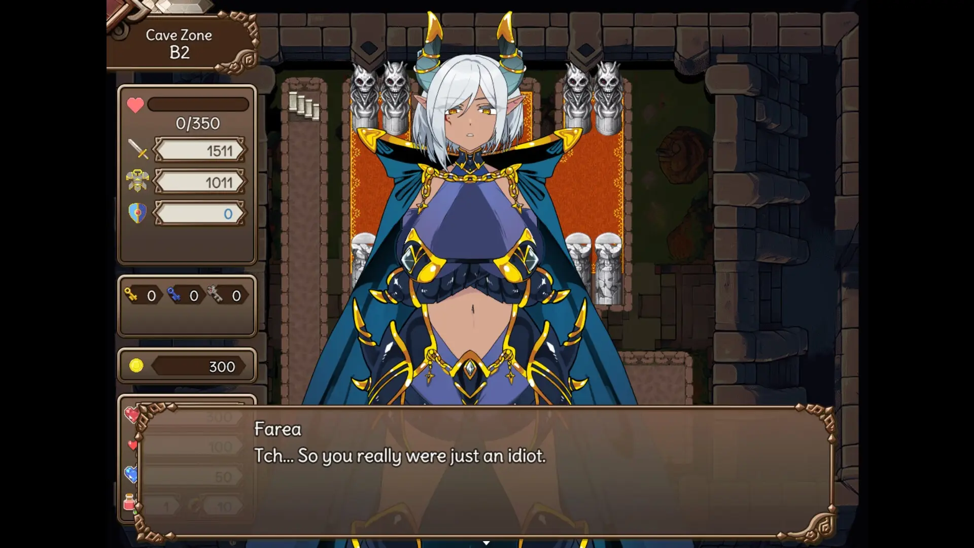 The Dungeon of Lulu Farea: Rebirth gameplay screenshot 8 (RPGM adult game) by Galaxy Wars – free download