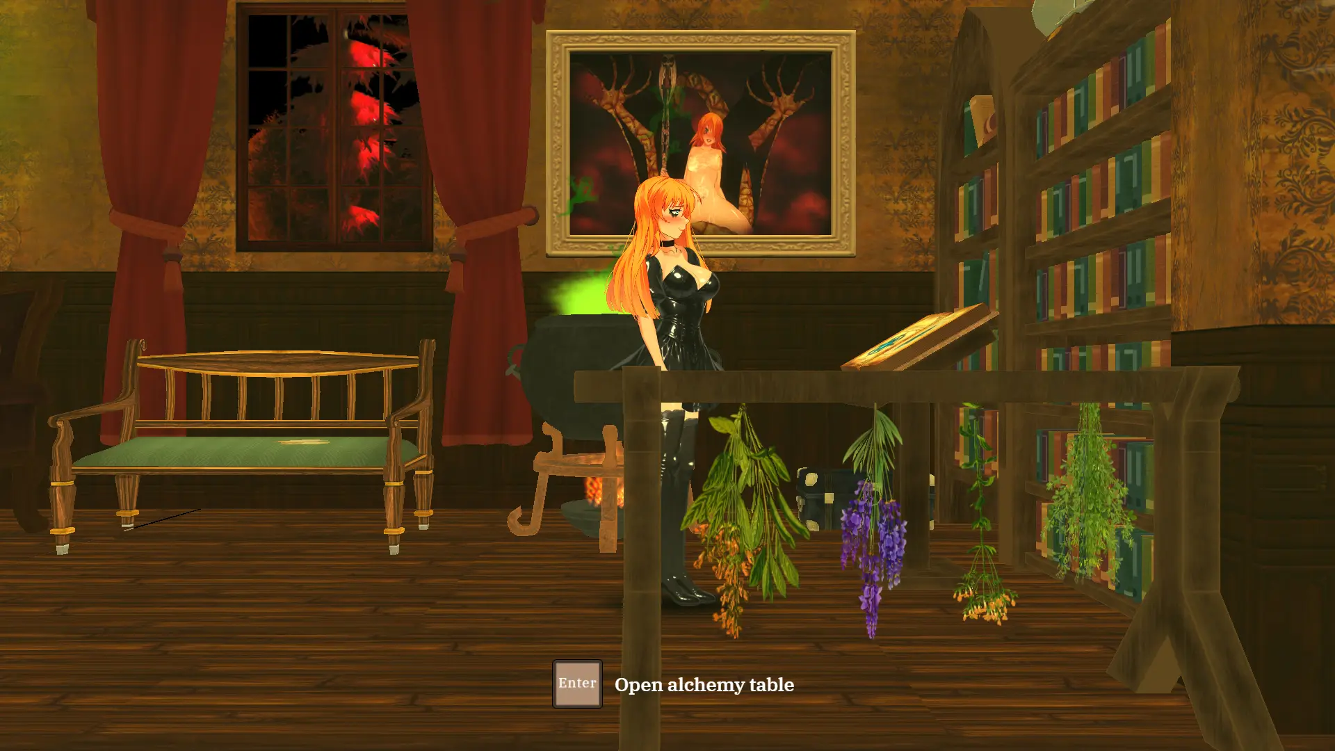 Chelsea’s manor gameplay screenshot 5 (RPGM adult game) by Town Dark Tales – free download