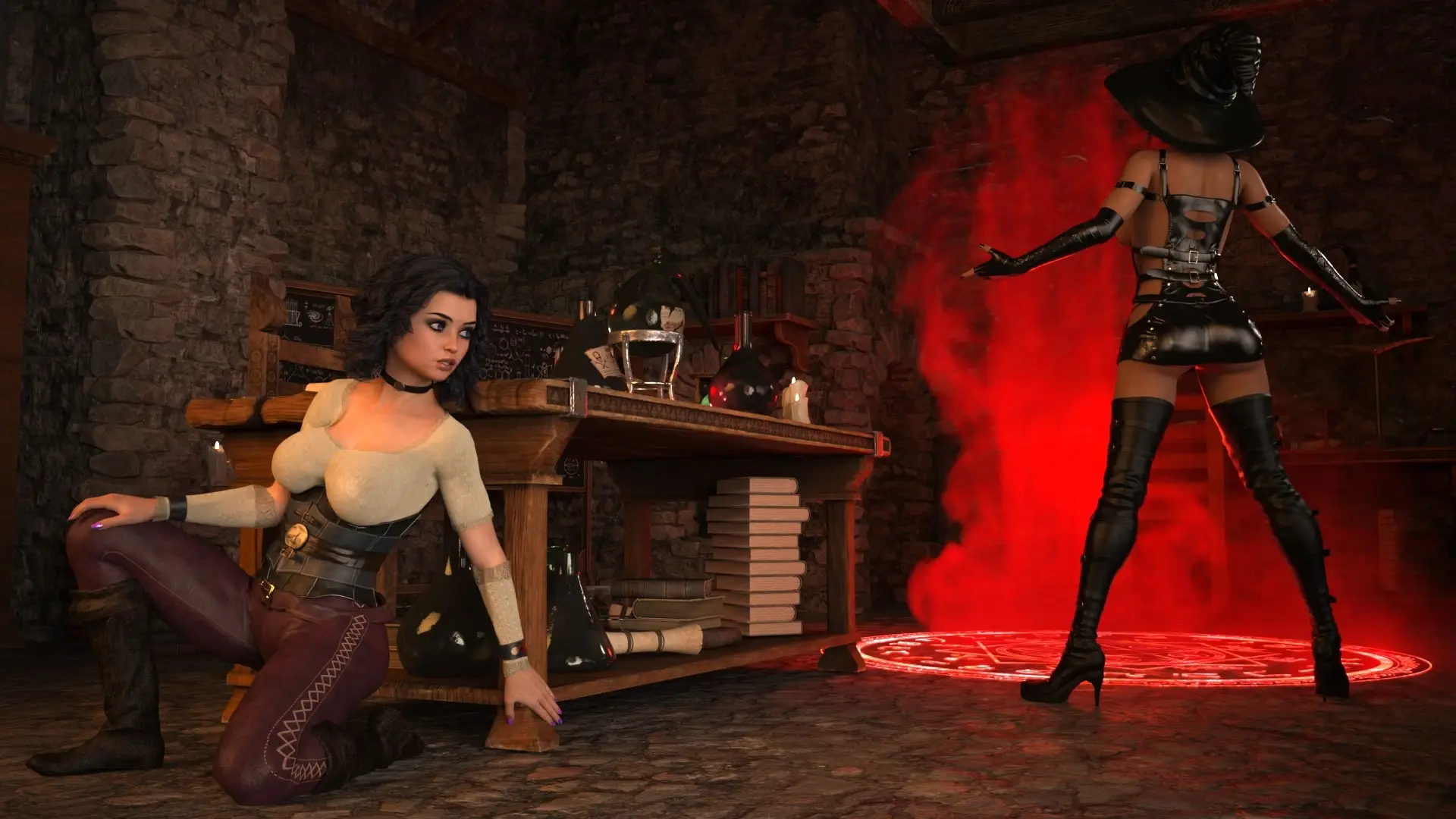 Lecherous Village gameplay screenshot 6 (Unreal Engine adult game) by GameBear – free download