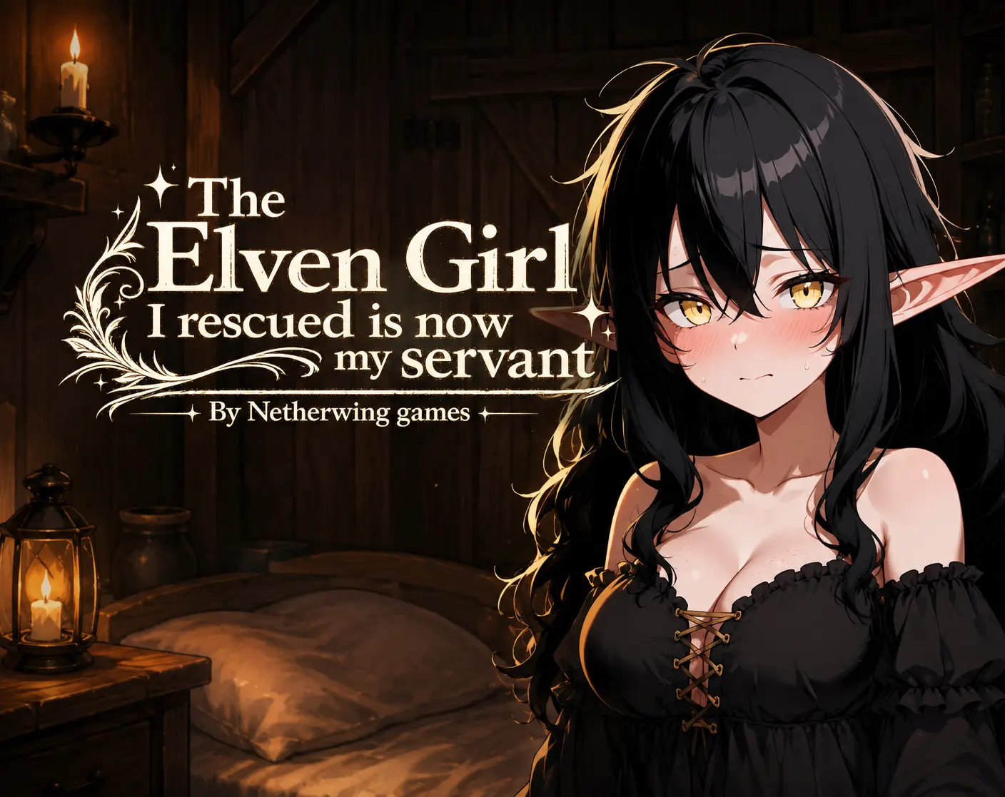 The Elven Girl I Rescued is Now My Servant cover Demo – Others adult game by Netherwing Games free download