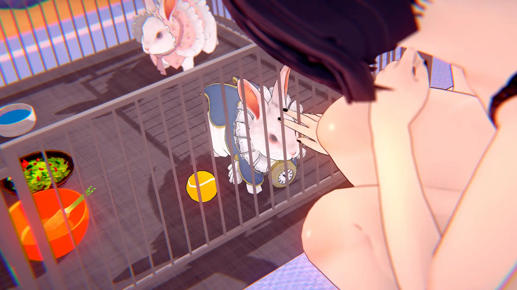 Between Two Points by Amonie gameplay screenshot 4 (Ren'Py adult game) by Amonie – free download