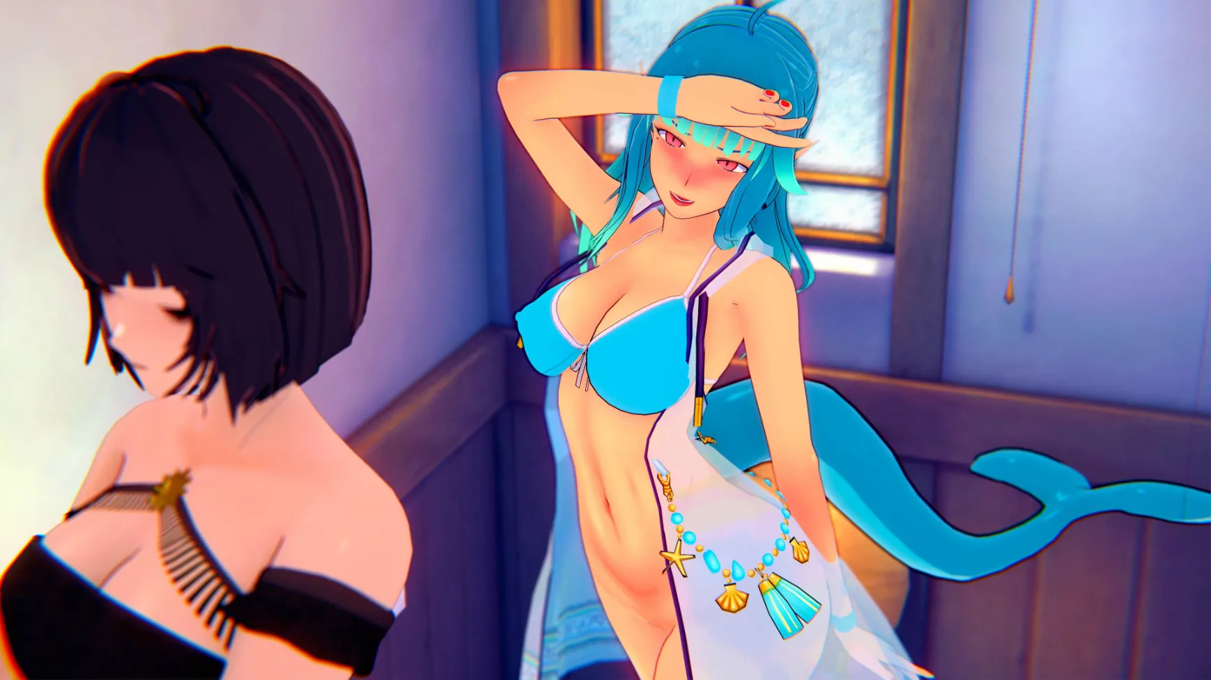 Between Two Points by Amonie gameplay screenshot 22 (Ren'Py adult game) by Amonie – free download