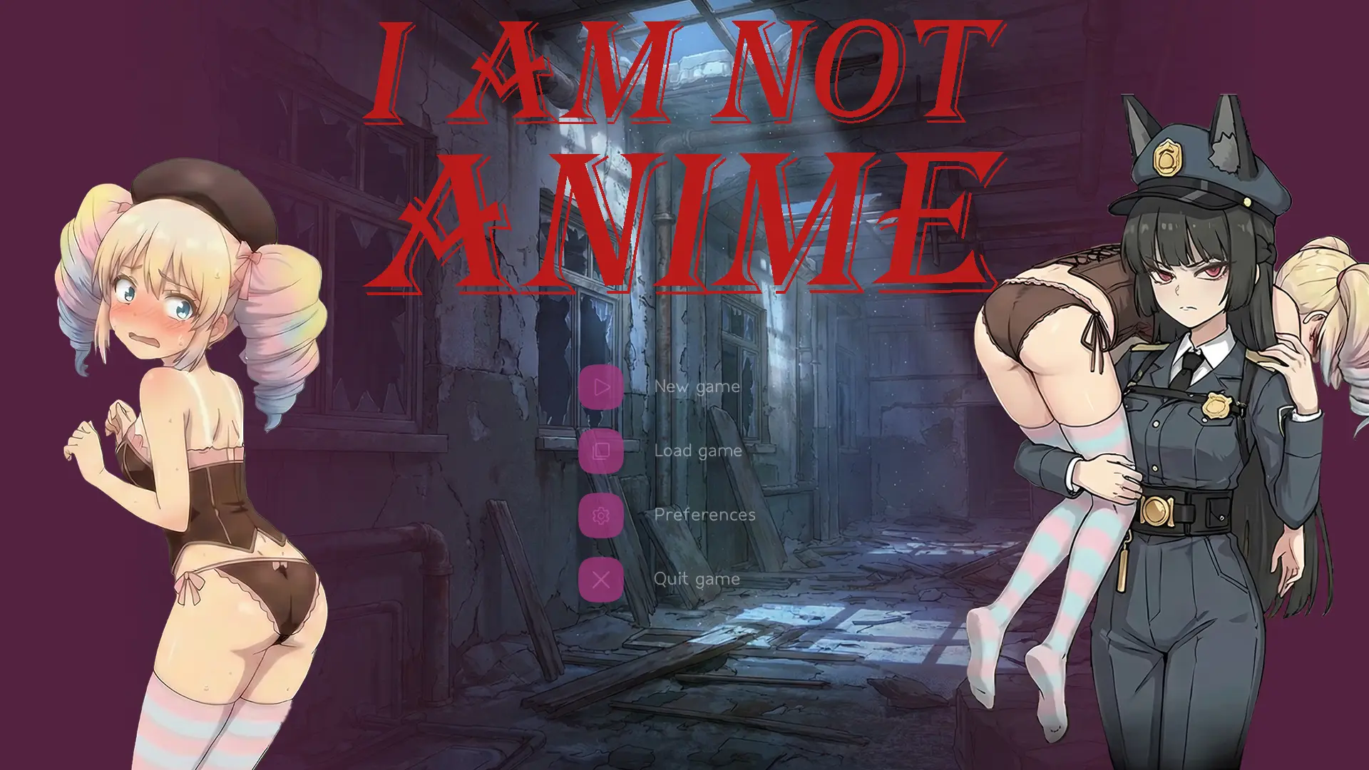 I’m Not Anime cover 0.21 – Ren'Py adult game by jouncr7 free download