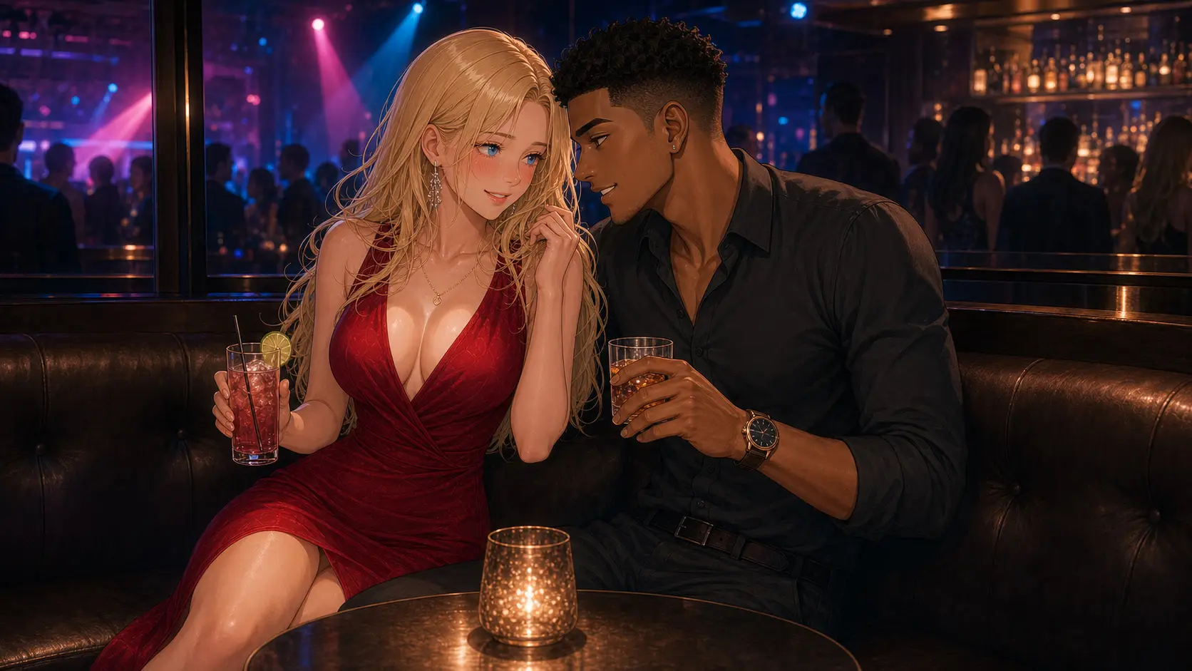 A Place Between Us gameplay screenshot 9 (Ren'Py adult game) by Velvet Signal Studio – free download