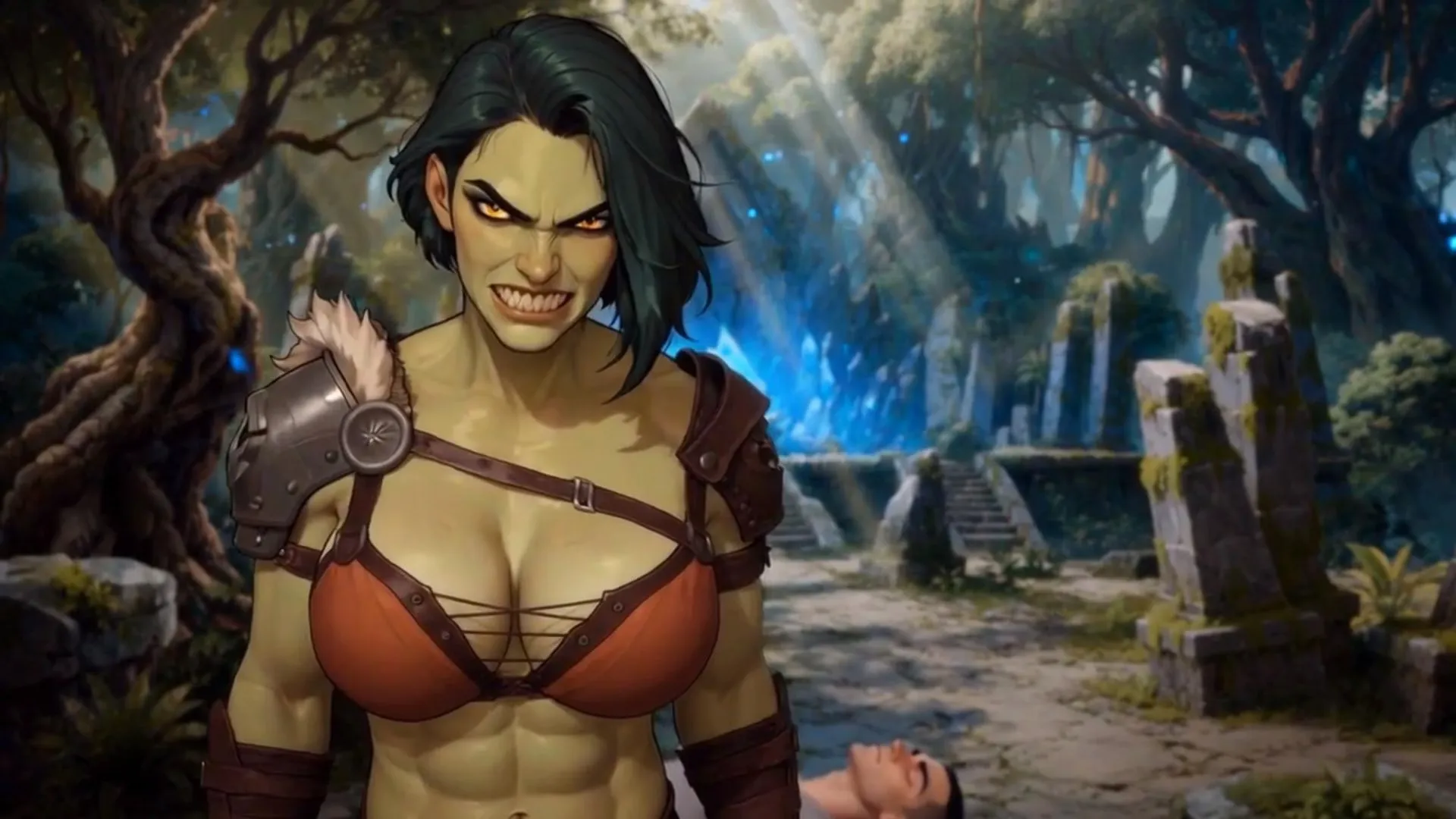 Heroes & Hotties gameplay screenshot 9 (Ren'Py adult game) by Drunk Robot – free download