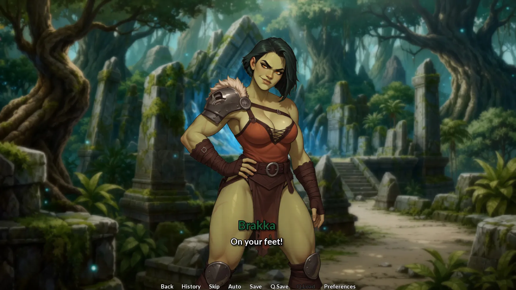 Heroes & Hotties gameplay screenshot 4 (Ren'Py adult game) by Drunk Robot – free download