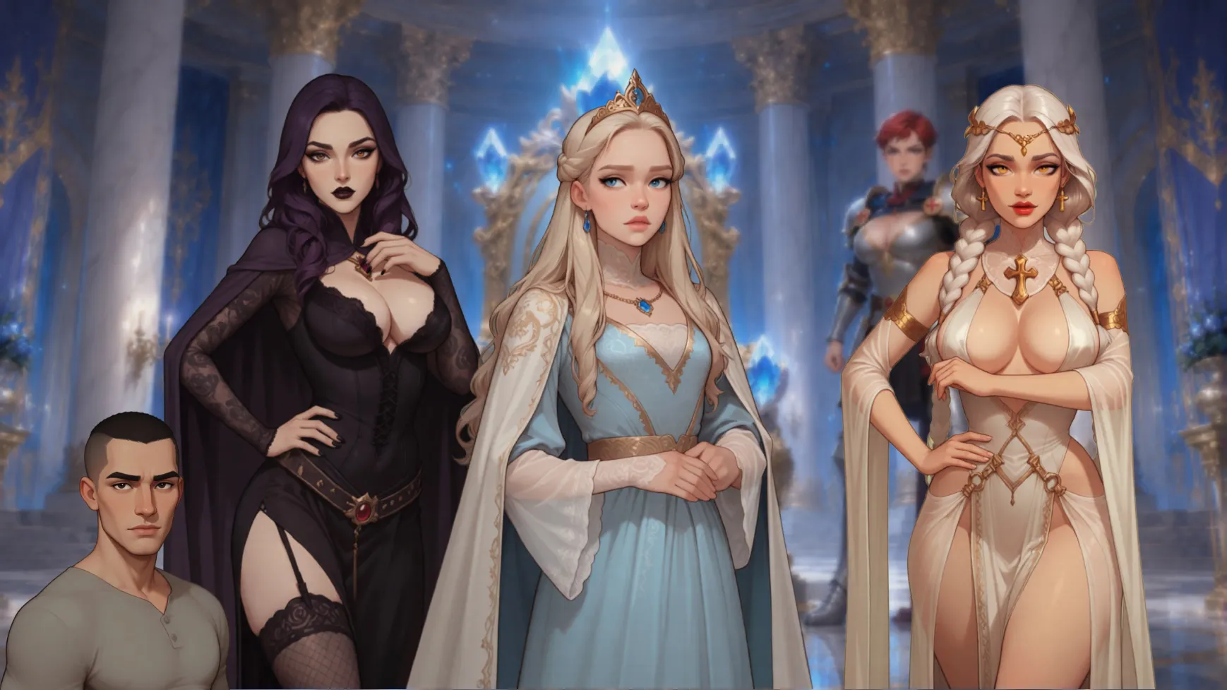 Heroes & Hotties gameplay screenshot 7 (Ren'Py adult game) by Drunk Robot – free download