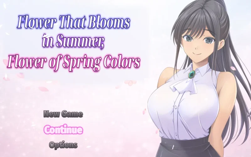 Flower That Blooms in Summer, Flower of Spring Colors cover 1.2 – RPGM adult game by Konjikineko free download