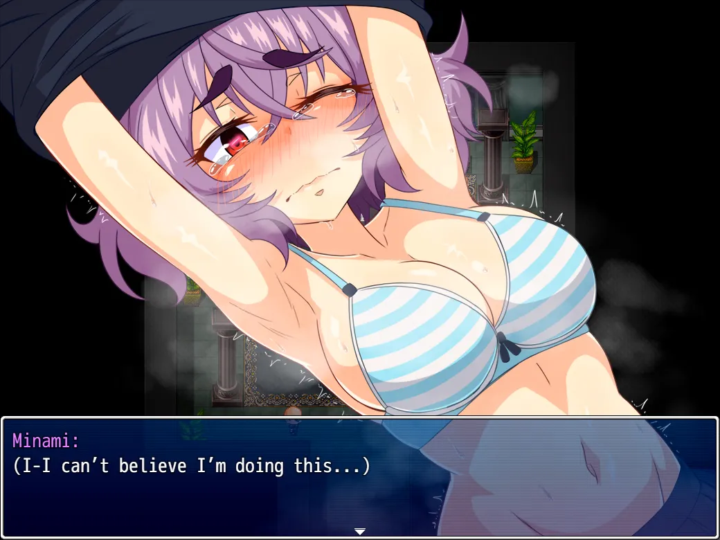 Minami’s Lewd Adventures gameplay screenshot 5 (RPGM adult game) by PanchiraGames – free download