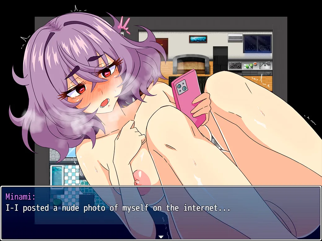 Minami’s Lewd Adventures gameplay screenshot 3 (RPGM adult game) by PanchiraGames – free download