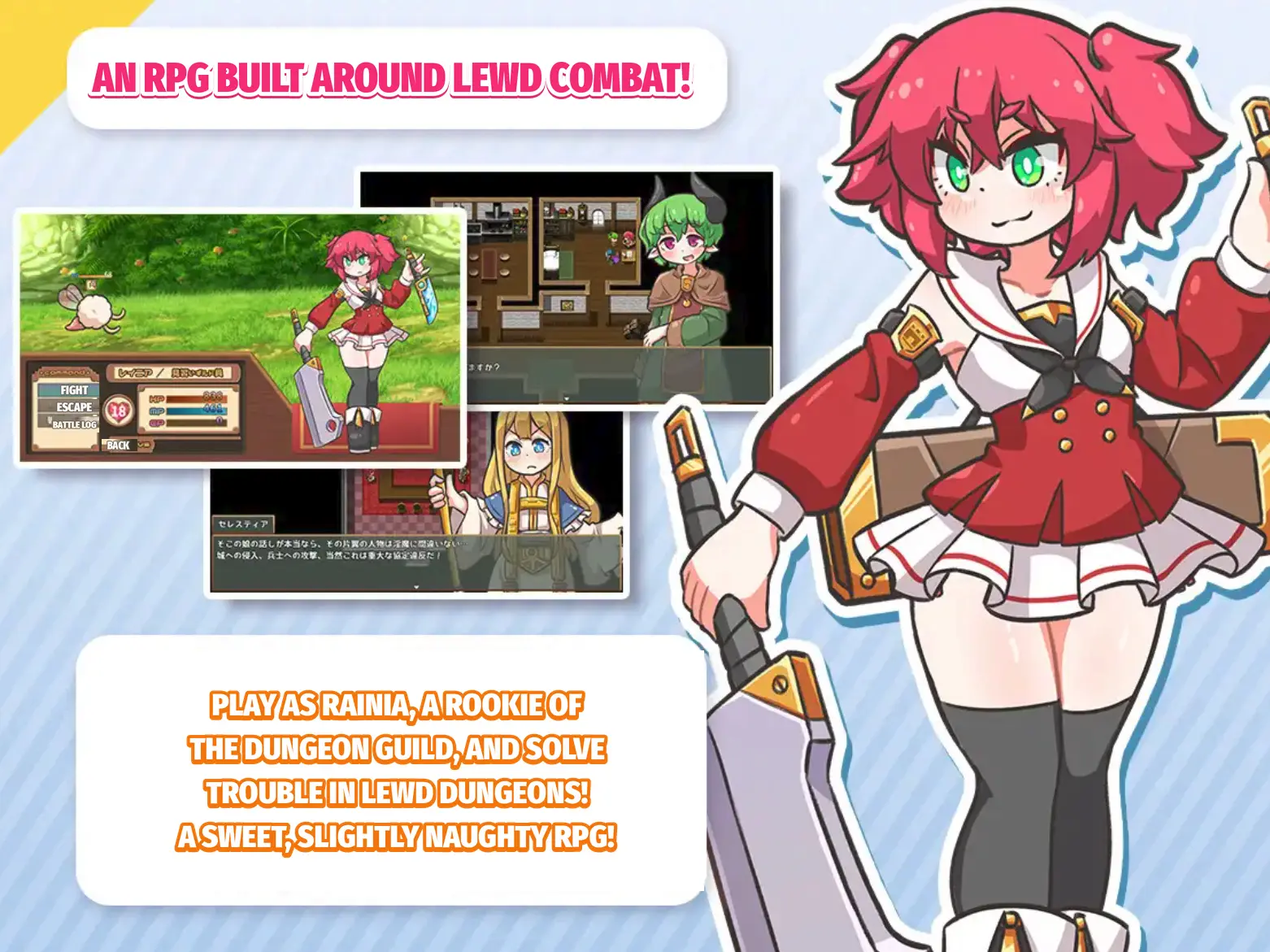 Repetition! gameplay screenshot 1 (RPGM adult game) by Mutation – free download