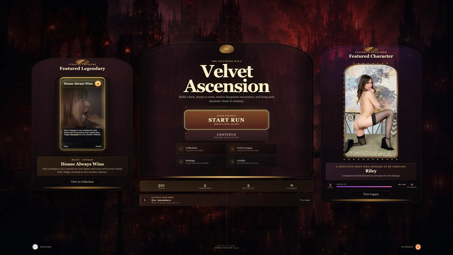 Velvet Ascension gameplay screenshot 5 (Others adult game) by DSS Games – free download