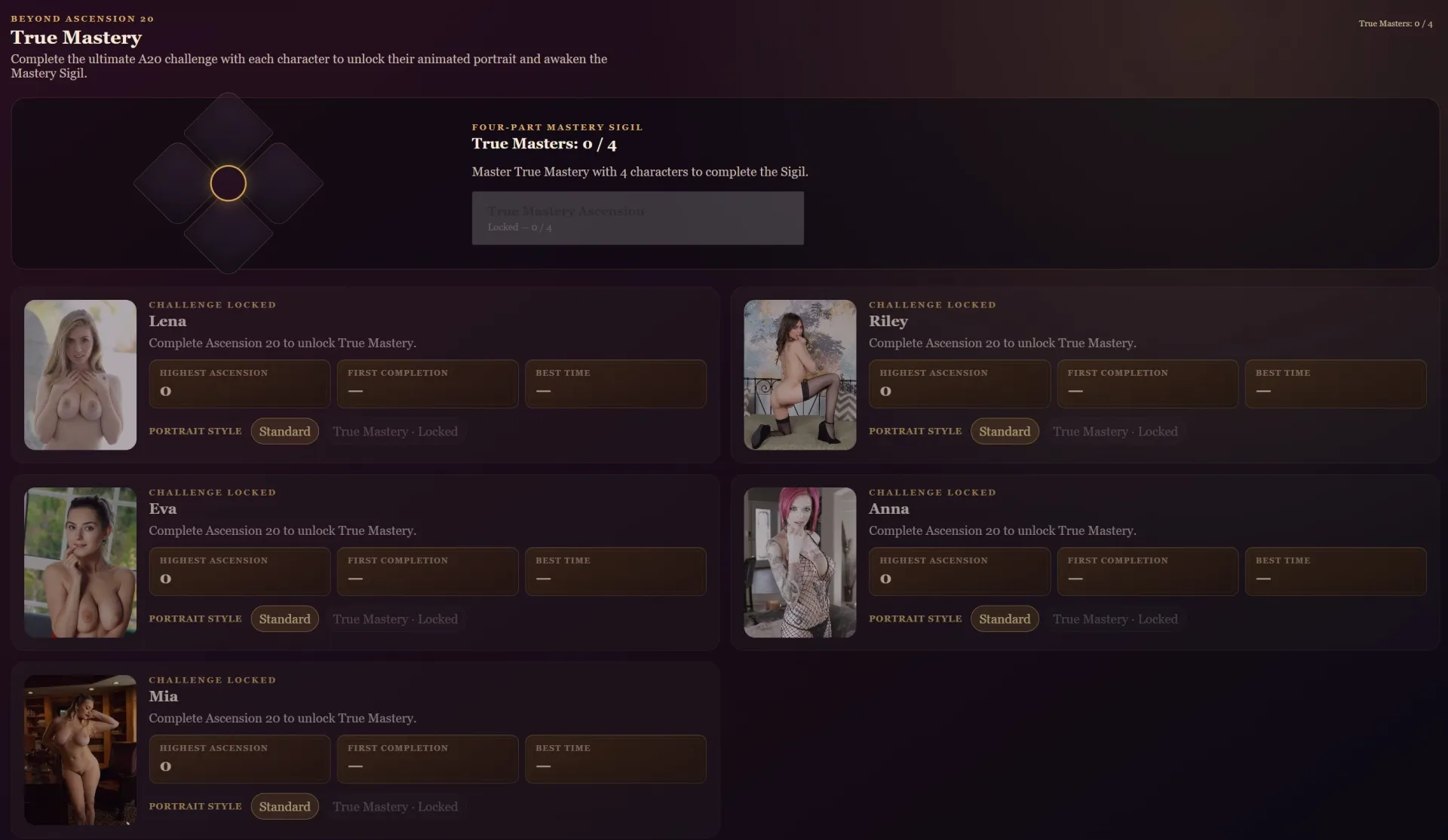 Velvet Ascension gameplay screenshot 3 (Others adult game) by DSS Games – free download