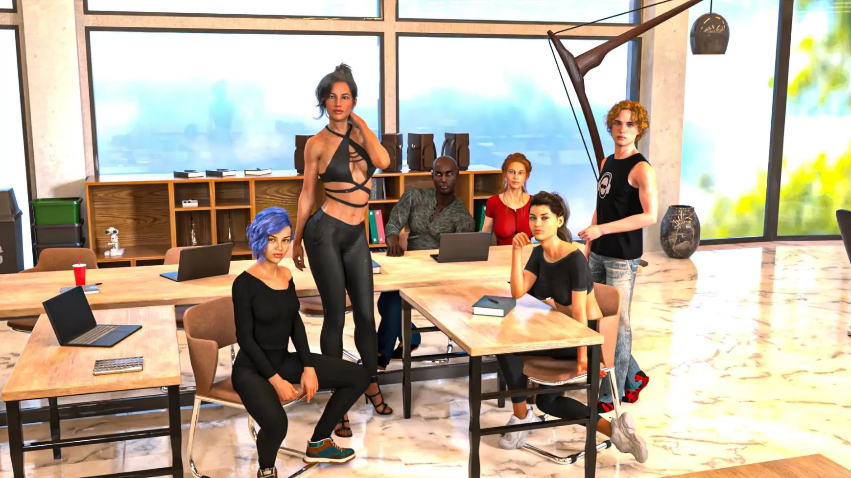 Campus Chemistry gameplay screenshot 6 (Ren'Py adult game) by Carnal Studios – free download