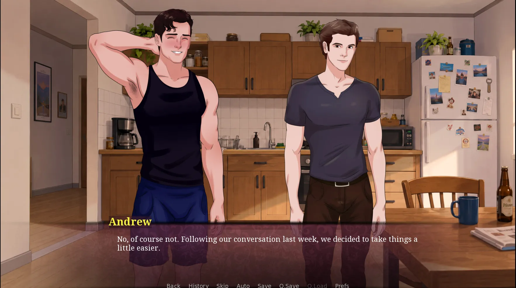 Terms of Desire gameplay screenshot 4 (Ren'Py adult game) by Parleymoon – free download