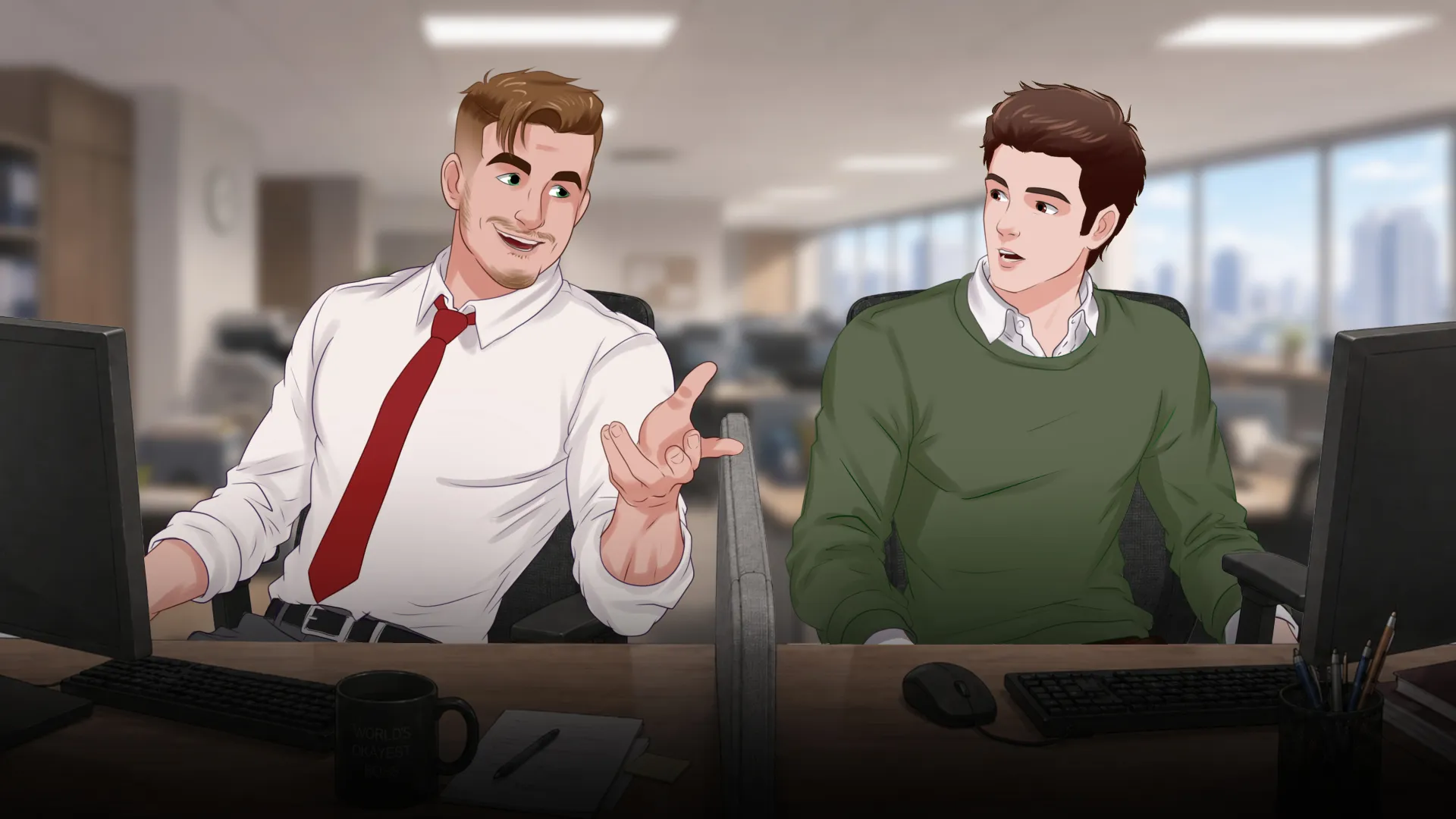 Terms of Desire gameplay screenshot 6 (Ren'Py adult game) by Parleymoon – free download