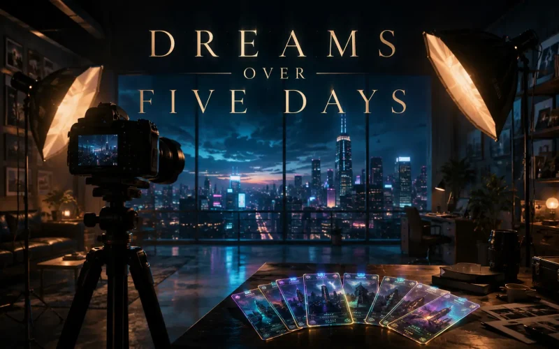Dreams Over Five Days cover 0.1 – Ren'Py adult game by JupiterSoda19 free download