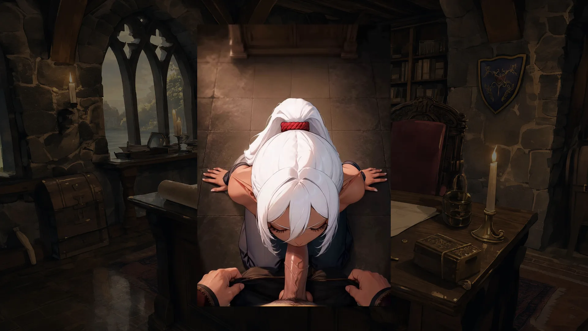 Ash and Velvet gameplay screenshot 1 (Ren'Py adult game) by Rookletter – free download