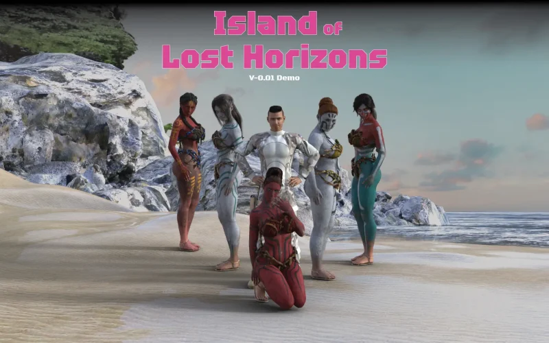 Island of Lost Horizons cover Demo 0.01 – Ren'Py adult game by Phantom3D free download
