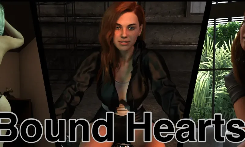 Bound Hearts cover 0.4 – Ren'Py adult game by Black_Cat free download