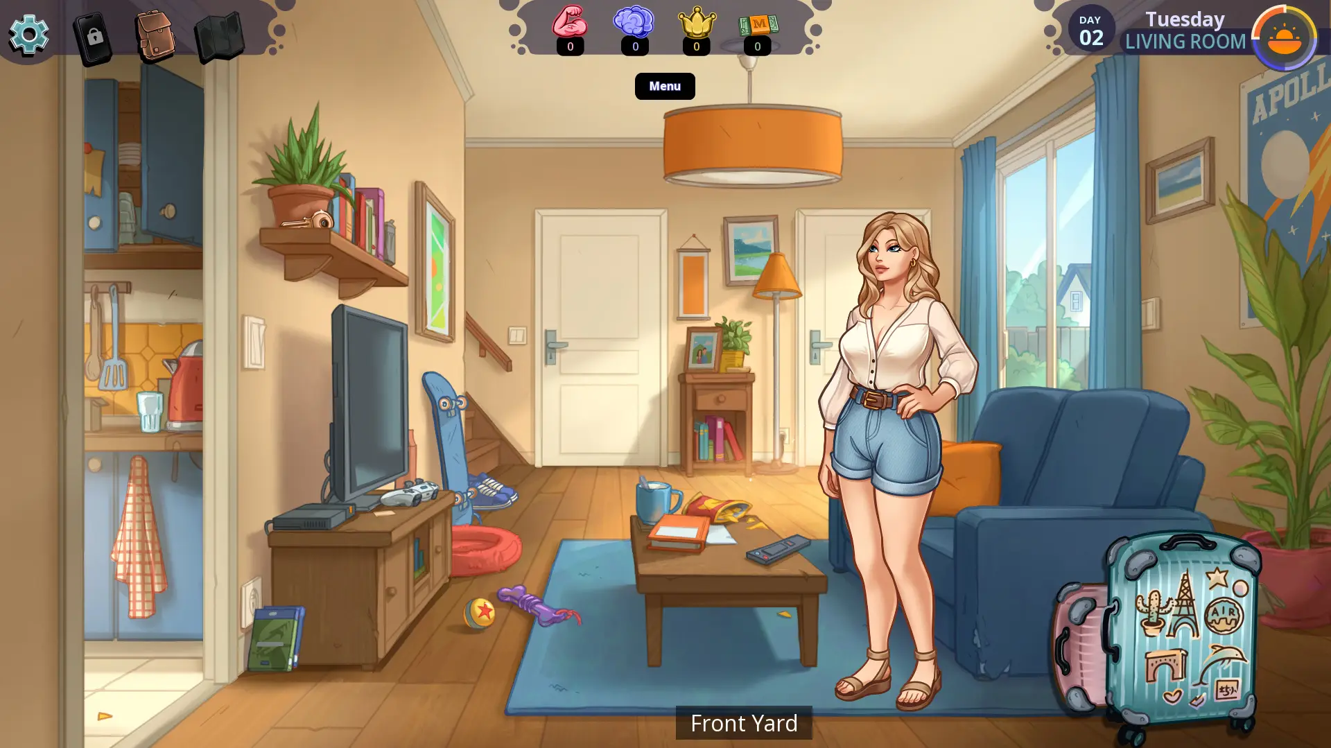 Be Max gameplay screenshot 1 (Ren'Py adult game) by Xamton – free download